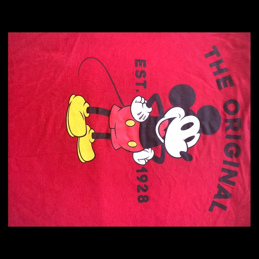 Large Vans x Disney Collaboration Tee